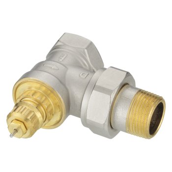 Термостатический клапан для радиатора Danfoss RA-G 20, угловой, DN 20, Rp 3/4″, без термоголовки